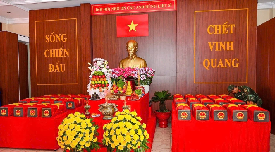 Tìm thấy thêm 5 hài cốt liệt sĩ tại Công viên Lê Thị Riêng, nâng tổng số lên 74