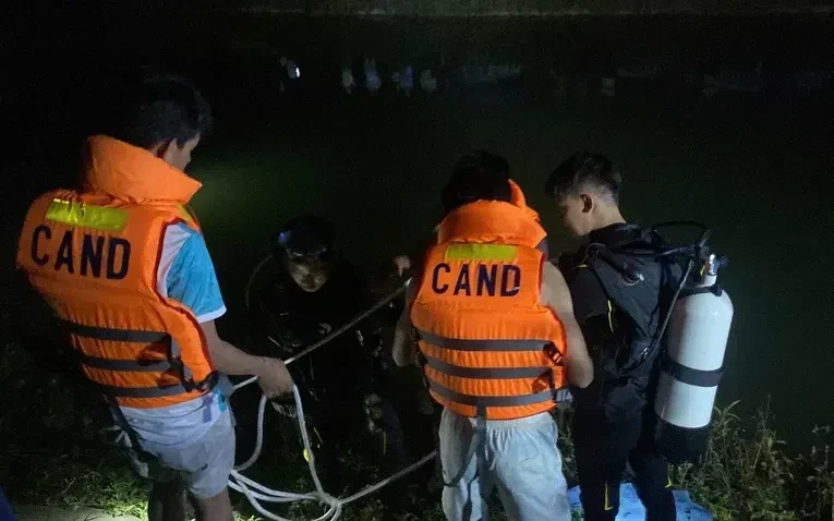 Tìm thấy thi thể cháu bé mất tích khi đi tắm sông ở khu vực Mỹ Xá, Huế