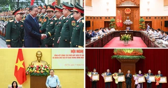 Tin nổi bật ngày 17/3: Tổng Bí thư Tô Lâm làm việc với Học viện Kỹ thuật quân sự và Bộ Công thương; Tổng kết công tác chuẩn bị, tổ chức phục vụ Đại hội XIV của Đảng