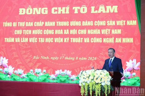 Tin nổi bật ngày 17/8: Khai mạc chương trình bồi dưỡng, cập nhật kiến thức đối với Ủy viên Trung ương Đảng khóa XIV; Tổng Bí thư, Chủ tịch nước thăm và làm việc tại Học viện Kỹ thuật và Công nghệ an ninh