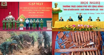 Tin nổi bật ngày 18/7: Kỷ niệm 64 năm Ngày truyền thống lực lượng Cảnh sát nhân dân; Lở núi làm 8 người chết, 34 người mất tích ở Trung Quốc