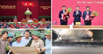 Tin nổi bật ngày 21/7: Ngày làm việc thứ hai Hội nghị lần thứ ba Ban Chấp hành Trung ương Đảng khóa XIV; Xe khách đâm vào dải ta-luy, bốc cháy khiến 7 người chết tại Đồng Nai