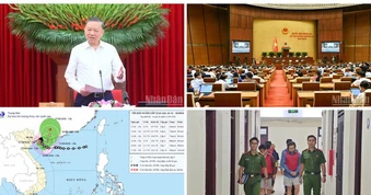 Tin nổi bật ngày 22/8: Bộ Chính trị ban hành quy định về chức năng, nhiệm vụ Ban Chỉ đạo Trung ương về đối ngoại và hội nhập quốc tế; Bão số 4 gây mưa lớn ở phía Đông Bắc Bộ và Thanh Hóa