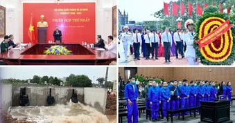 Tin nổi bật ngày 28/4: Phiên họp thứ nhất Hội đồng Quốc phòng và An ninh; Bộ Chính trị thống nhất điều chỉnh tăng mức lương cơ sở lên 2,53 triệu đồng từ ngày 1/7