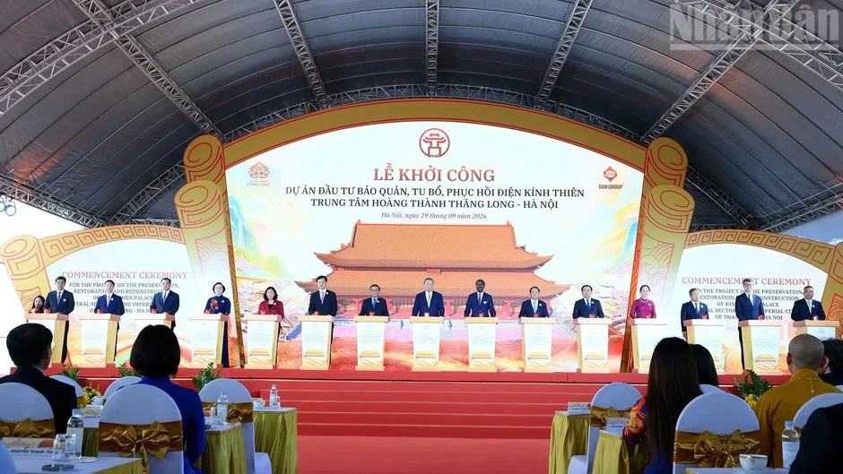 Tin nổi bật ngày 29/9: Tổng Bí thư, Chủ tịch nước Tô Lâm dự lễ khởi công dự án tu bổ Điện Kính Thiên; Hội nghị Ban Thường vụ Đảng ủy Chính phủ và Ban Thường vụ Đảng ủy Quốc hội Tin nổi bật ngày 29/9: Tổng Bí thư, Chủ tịch nước Tô Lâm dự lễ khởi công dự án tu bổ Điện Kính Thiên; Hội nghị Ban Thường vụ Đảng ủy Chính phủ và Ban Thường vụ Đảng ủy Quốc hội