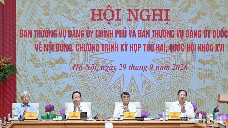 Tin nổi bật ngày 29/9: Tổng Bí thư, Chủ tịch nước Tô Lâm dự lễ khởi công dự án tu bổ Điện Kính Thiên; Hội nghị Ban Thường vụ Đảng ủy Chính phủ và Ban Thường vụ Đảng ủy Quốc hội Tin nổi bật ngày 29/9: Tổng Bí thư, Chủ tịch nước Tô Lâm dự lễ khởi công dự án tu bổ Điện Kính Thiên; Hội nghị Ban Thường vụ Đảng ủy Chính phủ và Ban Thường vụ Đảng ủy Quốc hội