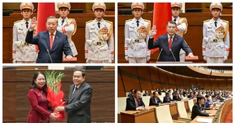 Tin nổi bật ngày 7/4: Đồng chí Tổng Bí thư Tô Lâm được bầu làm Chủ tịch nước; đồng chí Lê Minh Hưng được bầu làm Thủ tướng Chính phủ