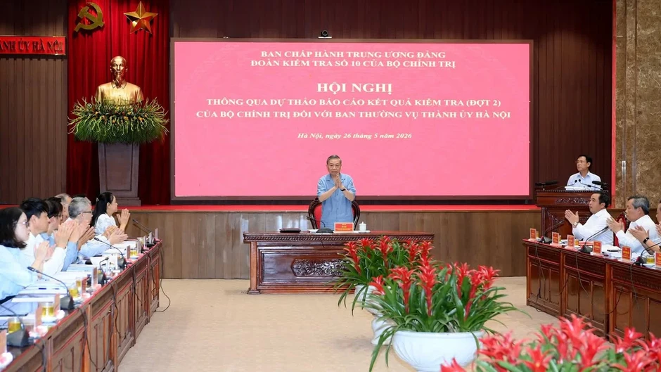 Tin tức nổi bật ngày 26/4: Hà Nội cần đẩy mạnh thực hiện các nhiệm vụ gắn với mục tiêu dài hạn; Thủ tướng Lê Minh Hưng làm việc tại Cần Thơ, Vĩnh Long Tin tức nổi bật ngày 26/4: Hà Nội cần đẩy mạnh thực hiện các nhiệm vụ gắn với mục tiêu dài hạn; Thủ tướng Lê Minh Hưng làm việc tại Cần Thơ, Vĩnh Long