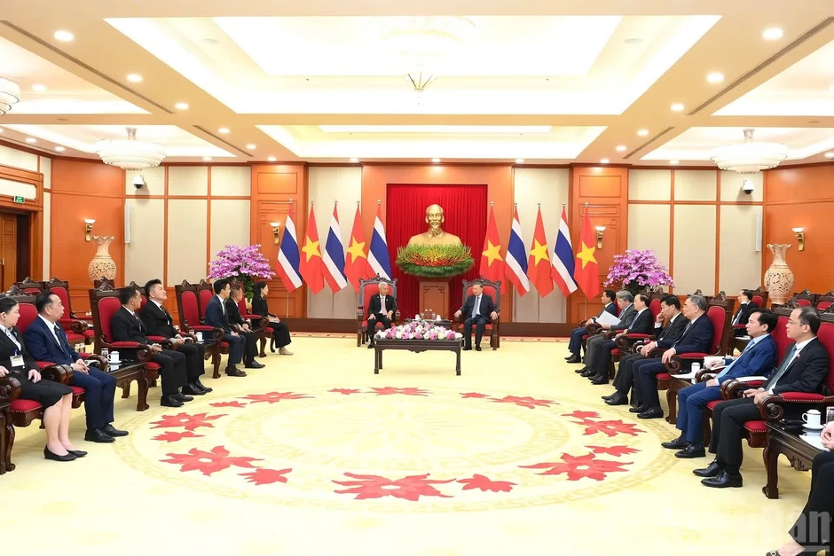 Tin tức nổi bật ngày 7/8: Tổng Bí thư, Chủ tịch nước Tô Lâm tiếp Chủ tịch Quốc hội kiêm Chủ tịch Hạ viện Vương quốc Thái Lan; Bế mạc Hội nghị Ngoại giao lần thứ 33 Tin tức nổi bật ngày 7/8: Tổng Bí thư, Chủ tịch nước Tô Lâm tiếp Chủ tịch Quốc hội kiêm Chủ tịch Hạ viện Vương quốc Thái Lan; Bế mạc Hội nghị Ngoại giao lần thứ 33