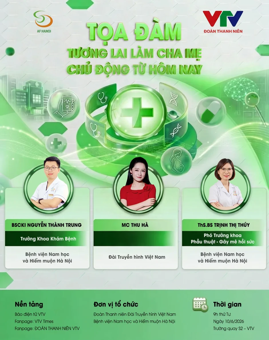 Tọa đàm trực tuyến: Tương lai làm cha mẹ - Chủ động từ hôm nay Tọa đàm trực tuyến: Tương lai làm cha mẹ - Chủ động từ hôm nay