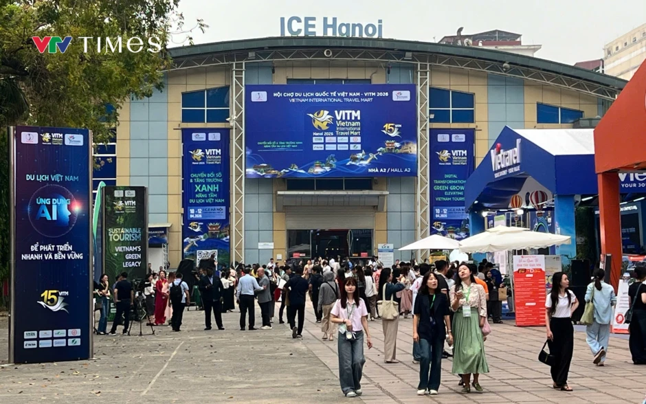 Toàn cảnh không gian rực rỡ và sôi động tại VITM Hà Nội 2026 Toàn cảnh không gian rực rỡ và sôi động tại VITM Hà Nội 2026