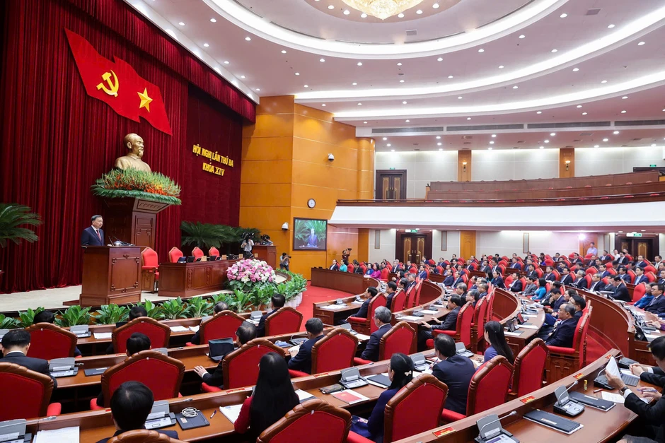 Toàn văn phát biểu bế mạc Hội nghị Trung ương 3 của Tổng Bí thư, Chủ tịch nước Tô Lâm Toàn văn phát biểu bế mạc Hội nghị Trung ương 3 của Tổng Bí thư, Chủ tịch nước Tô Lâm