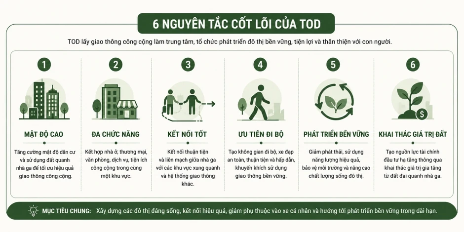 TOD - mô hình đô thị Việt Nam trong tầm nhìn trăm năm