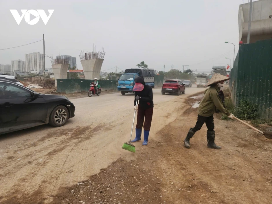 Tồn tại nhiều bất cập khi thi công đường Vành đai 4 tại Yên Nghĩa, Hà Nội