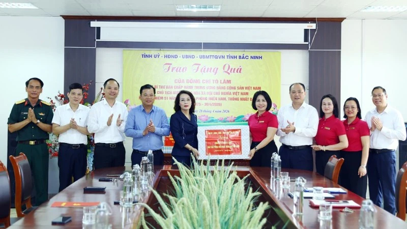 Tổng Bí thư, Chủ tịch nước Tô Lâm gửi quà tặng Trung tâm Điều dưỡng người có công tỉnh Bắc Ninh Tổng Bí thư, Chủ tịch nước Tô Lâm gửi quà tặng Trung tâm Điều dưỡng người có công tỉnh Bắc Ninh