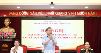 Tổng Bí thư, Chủ tịch nước Tô Lâm tiếp xúc cử tri Hà Nội