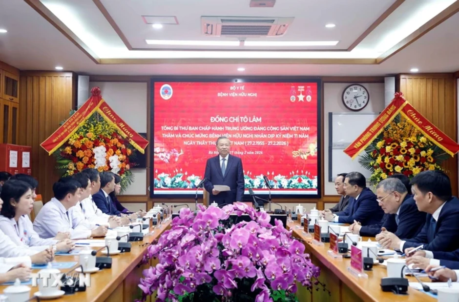Tổng Bí thư Tô Lâm: Không để ai bị bệnh mà không được chăm sóc Tổng Bí thư Tô Lâm: Không để ai bị bệnh mà không được chăm sóc