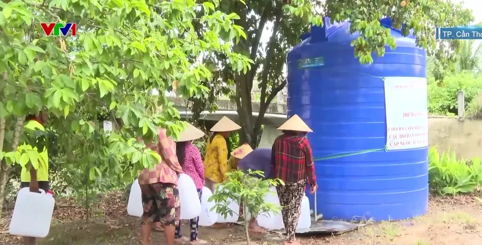 TP Cần Thơ duy trì 37 điểm cấp nước miễn phí ứng phó El Nino TP Cần Thơ duy trì 37 điểm cấp nước miễn phí ứng phó El Nino