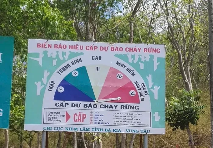TP Hồ Chí Minh cảnh báo cháy rừng ở cấp cực kỳ nguy hiểm TP Hồ Chí Minh cảnh báo cháy rừng ở cấp cực kỳ nguy hiểm