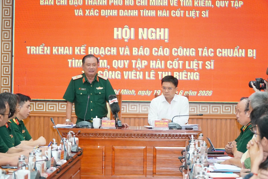 TP Hồ Chí Minh chuẩn bị tìm kiếm hài cốt liệt sĩ tại Công viên Lê Thị Riêng TP Hồ Chí Minh chuẩn bị tìm kiếm hài cốt liệt sĩ tại Công viên Lê Thị Riêng
