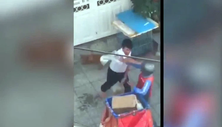 TP Hồ Chí Minh: Điều tra vụ người đàn ông hành hung shipper tại phường Rạch Dừa
