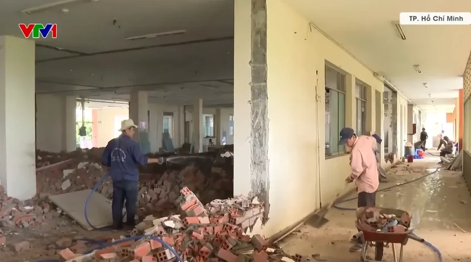 TP Hồ Chí Minh gấp rút cải tạo trụ sở dôi dư thành trường học TP Hồ Chí Minh gấp rút cải tạo trụ sở dôi dư thành trường học