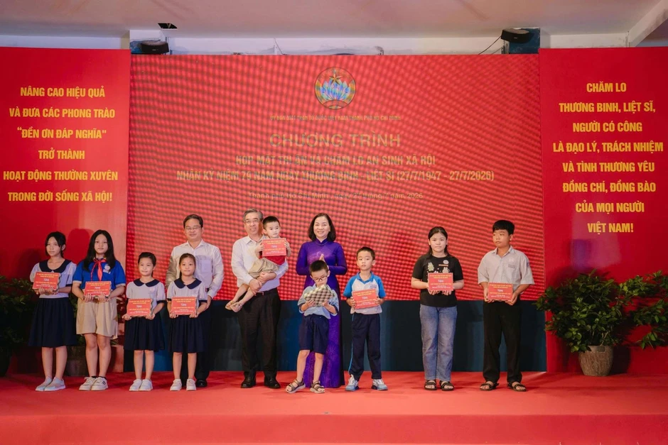 TP Hồ Chí Minh lan tỏa mạch nguồn tri ân người có công TP Hồ Chí Minh lan tỏa mạch nguồn tri ân người có công
