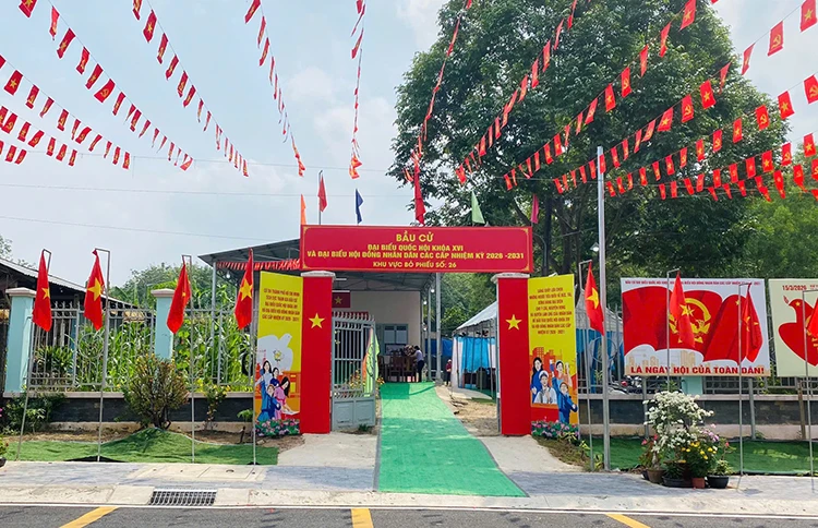 TP Hồ Chí Minh: Phường Phú An bố trí 27 điểm bỏ phiếu phục vụ hơn 35.000 cử tri TP Hồ Chí Minh: Phường Phú An bố trí 27 điểm bỏ phiếu phục vụ hơn 35.000 cử tri