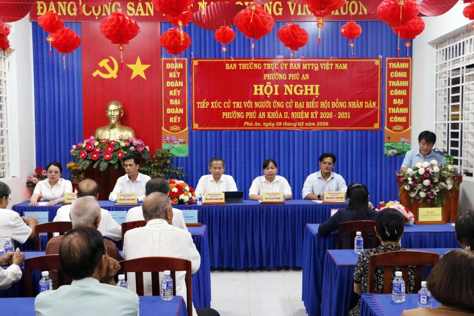 TP Hồ Chí Minh: Phường Phú An bố trí 27 điểm bỏ phiếu phục vụ hơn 35.000 cử tri TP Hồ Chí Minh: Phường Phú An bố trí 27 điểm bỏ phiếu phục vụ hơn 35.000 cử tri