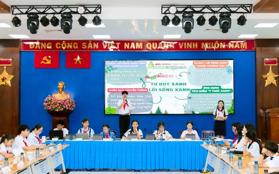 TP Hồ Chí Minh tổ chức kỳ họp Hội đồng trẻ em lần thứ 17 TP Hồ Chí Minh tổ chức kỳ họp Hội đồng trẻ em lần thứ 17
