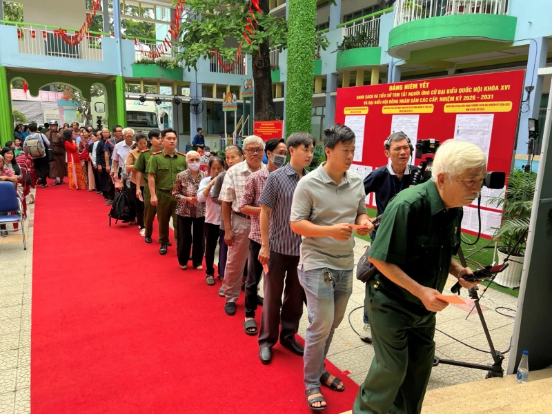 TP Hồ Chí Minh tri ân những đóng góp thầm lặng cho thành công cuộc bầu cử TP Hồ Chí Minh tri ân những đóng góp thầm lặng cho thành công cuộc bầu cử