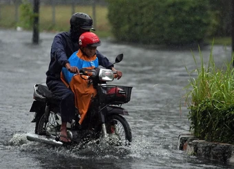 TP. Hồ Chí Minh xuất hiện mưa trái mùa sau nhiều ngày nắng nóng