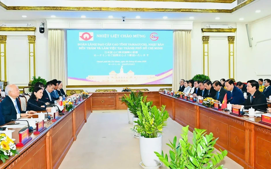 TP Hồ Chí Minh – Yamaguchi mở rộng hợp tác công nghiệp công nghệ cao và chuyển đổi xanh