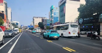 TPHCM: Đường Cộng Hòa phân làn theo mô hình 4/2 - 2/4 từ ngày 15-5