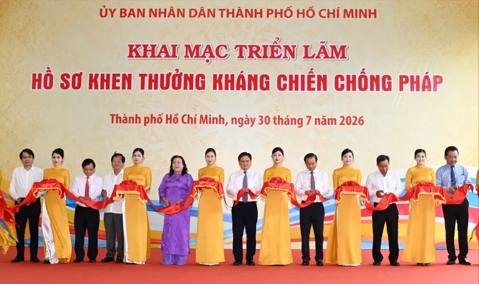 TPHCM khai mạc triển lãm “Hồ sơ khen thưởng kháng chiến chống Pháp” TPHCM khai mạc triển lãm “Hồ sơ khen thưởng kháng chiến chống Pháp”