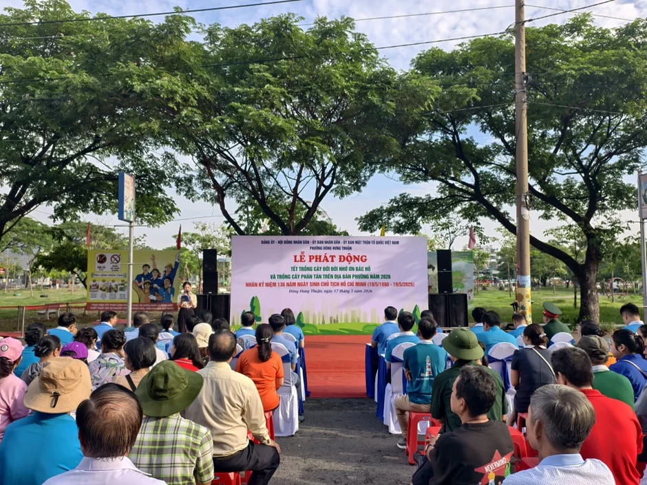 TP.HCM: Phường Đông Hưng Thuận trồng hàng trăm cây gỗ quý tại dự án An Sương TP.HCM: Phường Đông Hưng Thuận trồng hàng trăm cây gỗ quý tại dự án An Sương