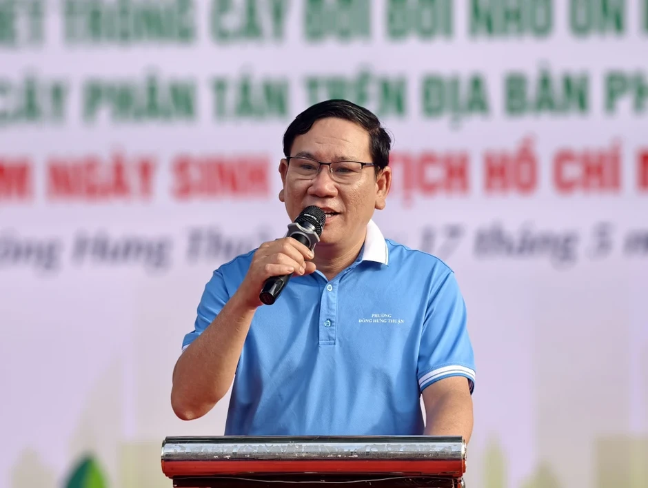 TP.HCM: Phường Đông Hưng Thuận trồng hàng trăm cây gỗ quý tại dự án An Sương TP.HCM: Phường Đông Hưng Thuận trồng hàng trăm cây gỗ quý tại dự án An Sương