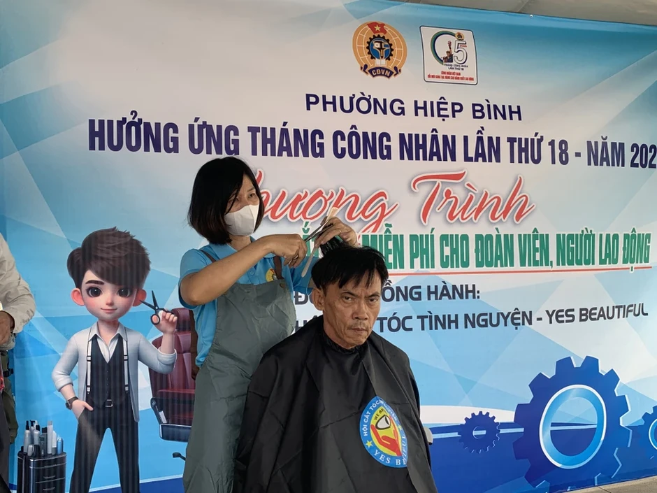 TP.HCM: Phường Hiệp Bình tổ chức nhiều chương trình phúc lợi trong tháng công nhân TP.HCM: Phường Hiệp Bình tổ chức nhiều chương trình phúc lợi trong tháng công nhân