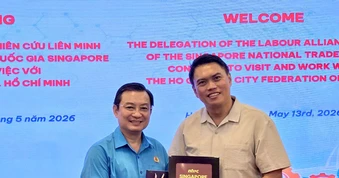 TP.HCM - Singapore hợp tác công đoàn, hướng đến mô hình trợ lý ảo AI