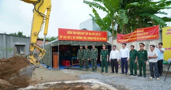 TPHCM triển khai tìm kiếm, quy tập hài cốt liệt sĩ tại xã Thường Tân