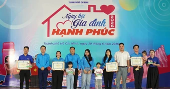 TPHCM: Tuyên dương 95 “Gia đình văn hóa, hạnh phúc tiêu biểu”