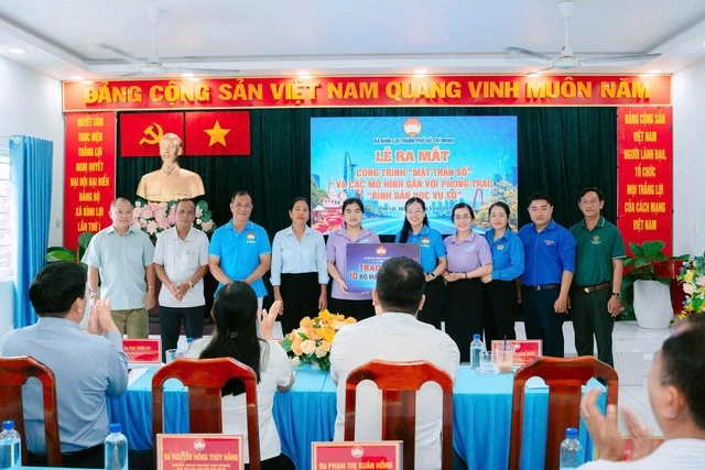 TPHCM: Xã Bình Lợi ra mắt công trình "Mặt trận số" TPHCM: Xã Bình Lợi ra mắt công trình "Mặt trận số"