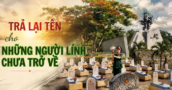 Trả lại tên cho những người lính chưa trở về