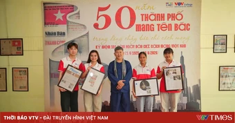 Trải nghiệm không gian trưng bày chuyên đề “50 năm Thành phố mang tên Bác trong dòng chảy Báo chí Cách mạng”