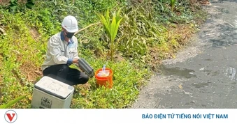 Trại vịt ở Đồng Nai lén lút xả thải trực tiếp ra suối trong đêm