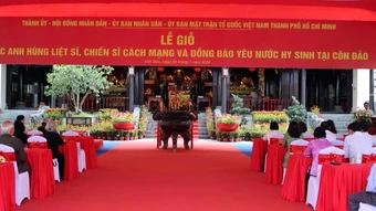 Trang nghiêm, xúc động Lễ giỗ các Anh hùng liệt sĩ, đồng bào yêu nước tại Côn Đảo