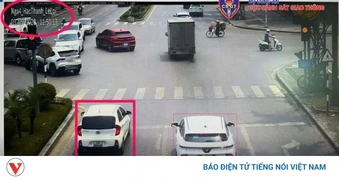 Tranh cãi về tình huống phạt nguội “Quay đầu trên vạch người đi bộ" ở Thanh Hóa