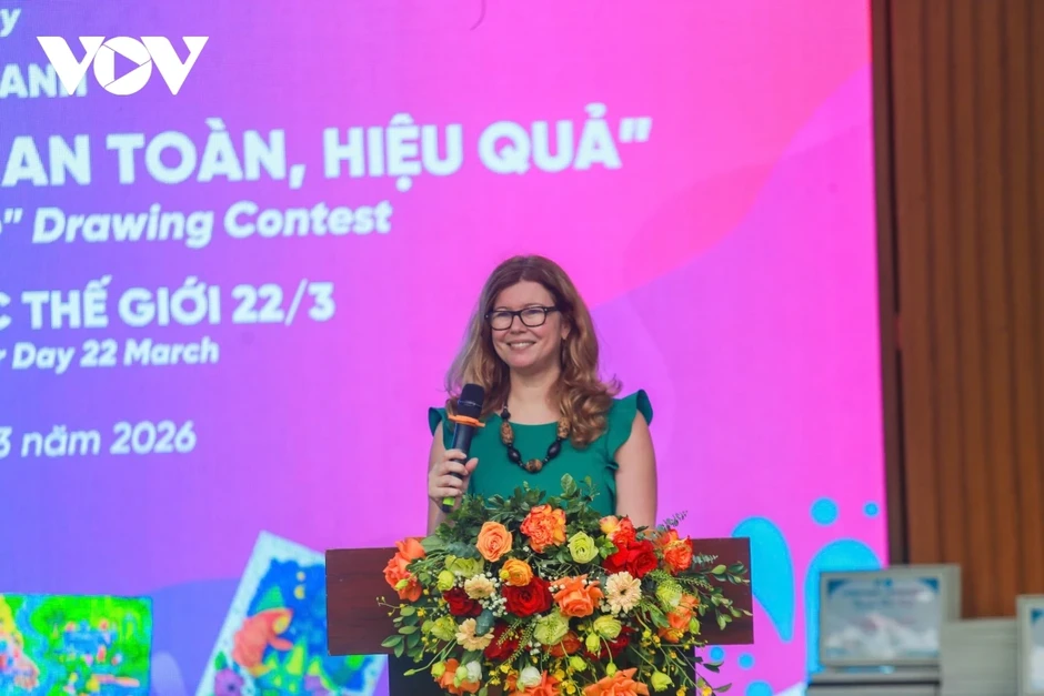 Trẻ em Việt kêu gọi bảo vệ từng giọt nước Trẻ em Việt kêu gọi bảo vệ từng giọt nước