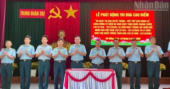 Trung đoàn Tên lửa 282 phát động 80 ngày thi đua quyết thắng-Viết tiếp bản hùng ca