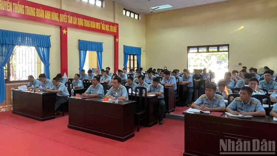Trung đoàn Tên lửa 282 phát động 80 ngày thi đua quyết thắng-Viết tiếp bản hùng ca Trung đoàn Tên lửa 282 phát động 80 ngày thi đua quyết thắng-Viết tiếp bản hùng ca